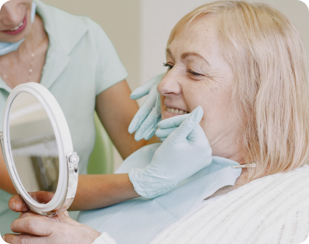 Dentista com paciente